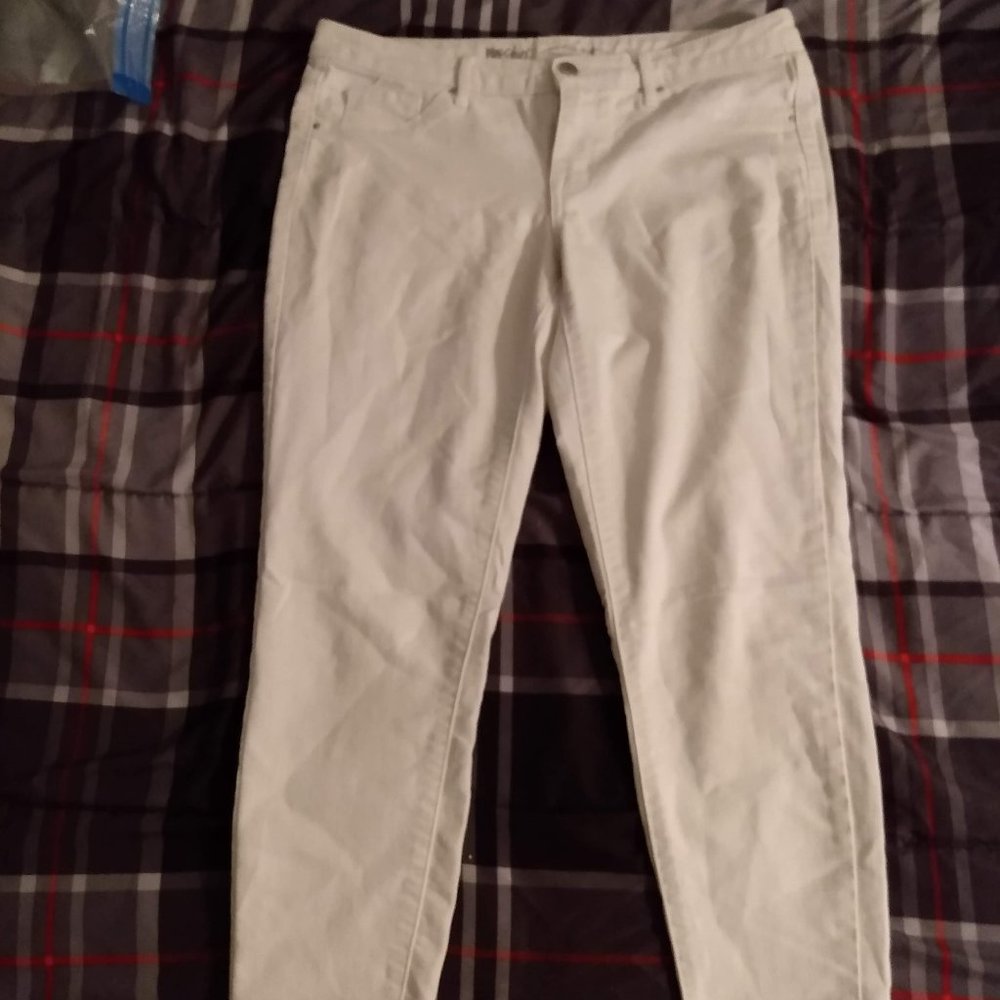 white jeans